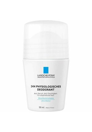 24H Physiologisches Deodorant Roll-On - Körperpeeling - weiß