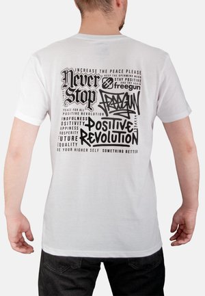 Freegun, T-shirt imprimé - blanc