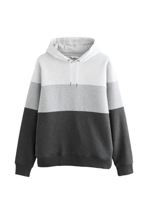 Next, NEXT - Felpa con cappuccio - black white
