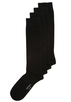 4 PACK - Kniestrümpfe - black