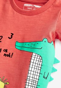 Next SHORT SLEEVE CHARACTER 3 PACK STANDARD - Trükipildiga T-särk - red blue animal