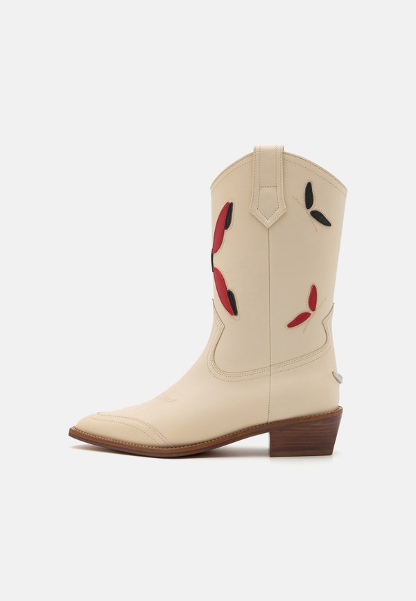 CARA WESTERN - Cowboy/Biker boots - flash