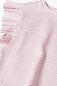 MINOTI WITH FRILLED SLEEVES - Blūze - pink