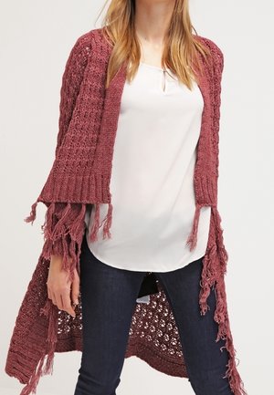Vest - cognac