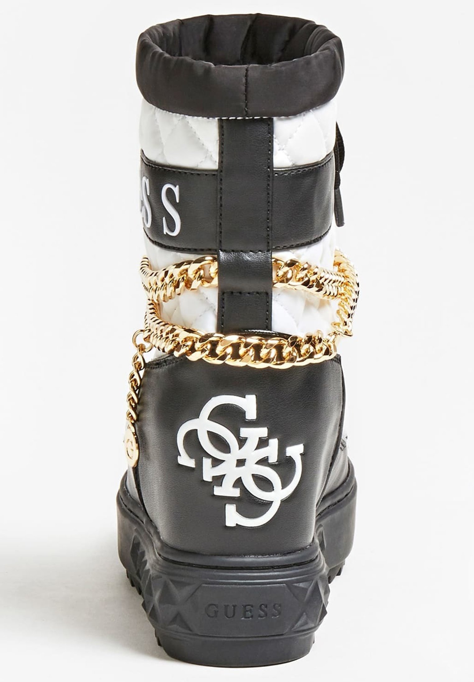 Guess FARIBA - Enkellaarsjes met hoge hak - blanc multi/wit - Zalando.be