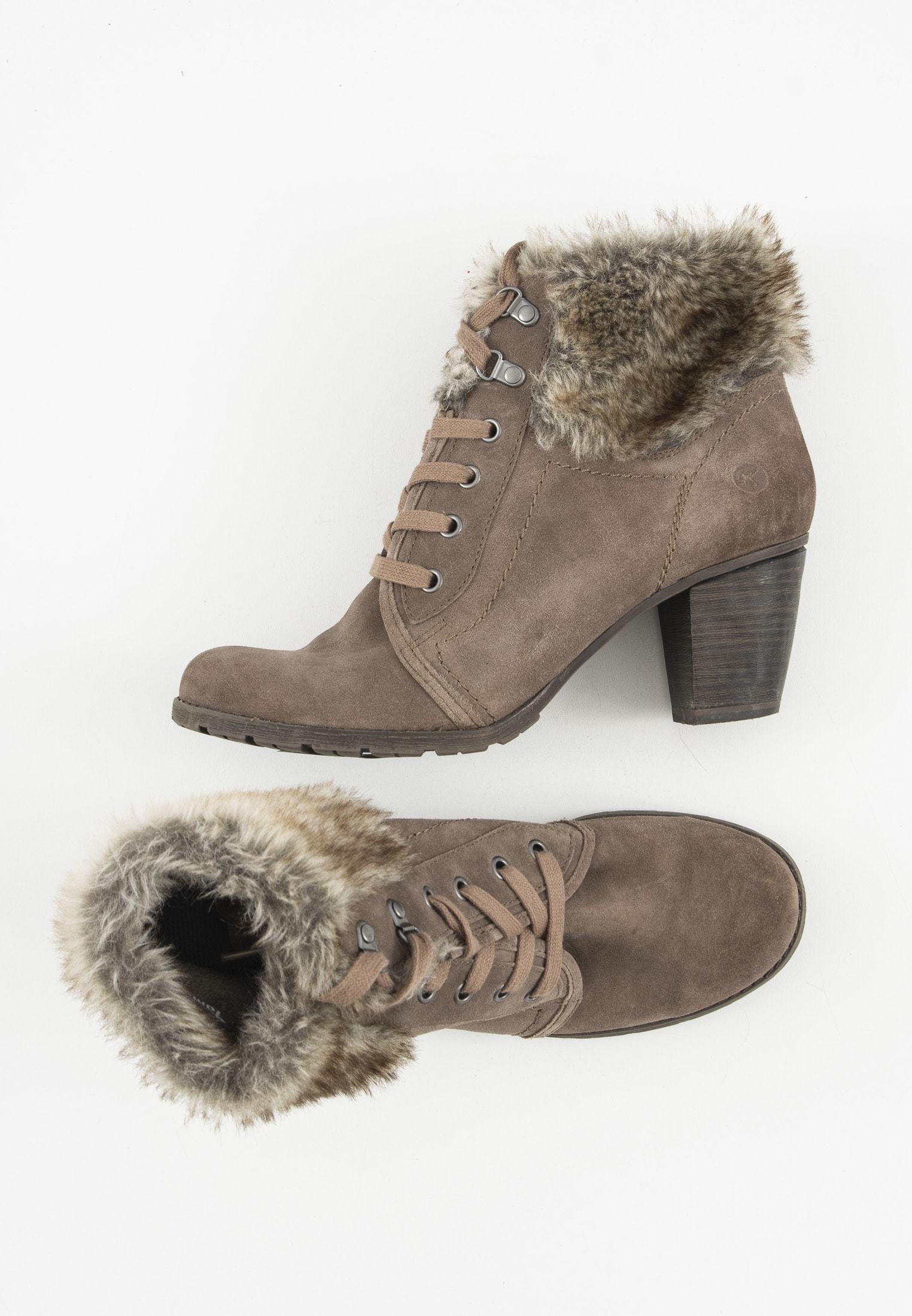 Tamaris Botas para la nieve - beige - Zalando.es