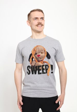 SOOTY SAUSAGES SWEEP DISTRESSED - T-Shirt print - heather grey
