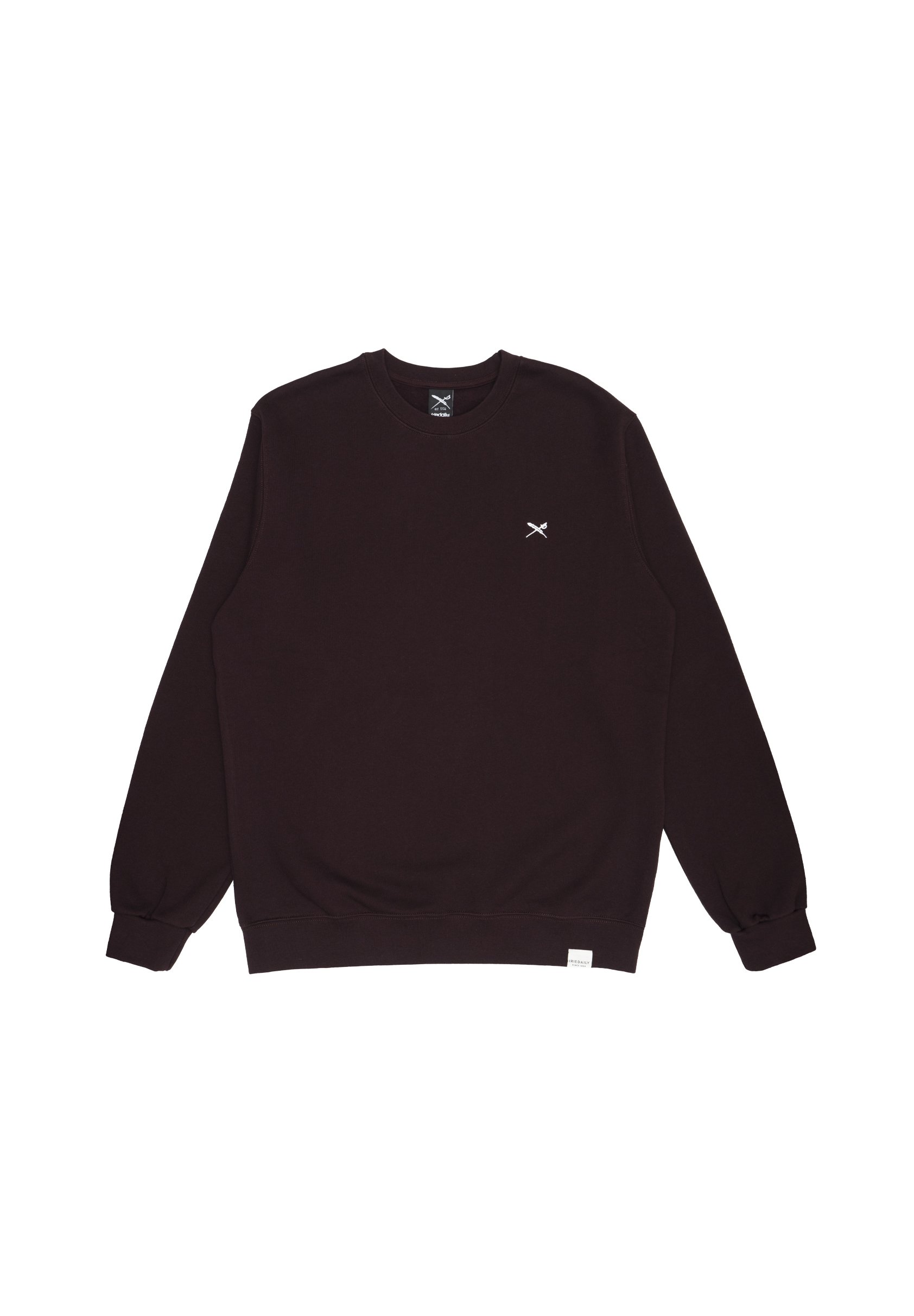 Iriedaily MINI FLAG CREW Sweatshirt bordeaux Zalando