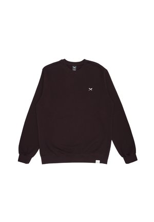 Iriedaily MINI FLAG CREW - Felpa - bordeaux
