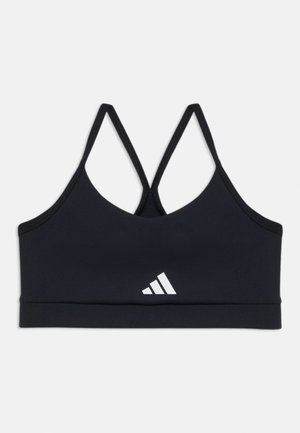 TRAIN ESSENTIALS SOFT TOUCH BRA JUNIOR - Soutien-gorge de sport - black/white