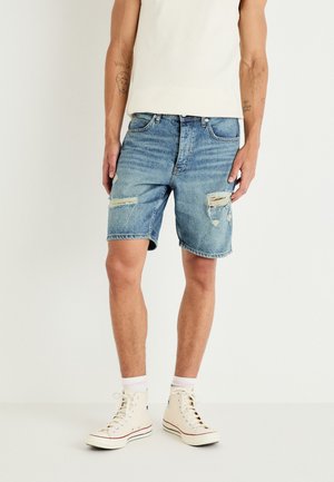 Only & Sons ONSEDGE  - Farkkushortsit - dark blue denim