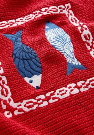 Next REGULAR FIT - FISH GRAPHIC TANK  - Topp - red