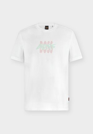 BOSS, TE BASS - Majica kratkih rukava s printom - white