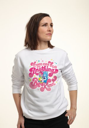 CARE BEARS TOGETHERNESS BEAR BE KIND - Sudadera - white