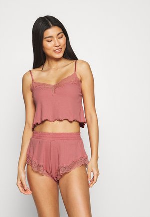 x NA-KD CAMI MIA - Haut de pyjama - dusty pink