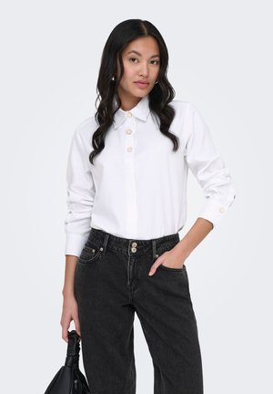 ONLY ONLLYRA - Gombos blúz - cloud dancer