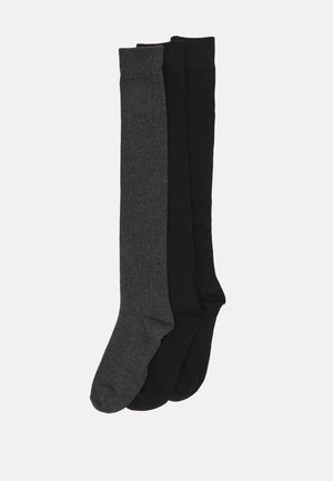 VMALANA KNEEHIGH SOCKS 3-PACK - Socks - black