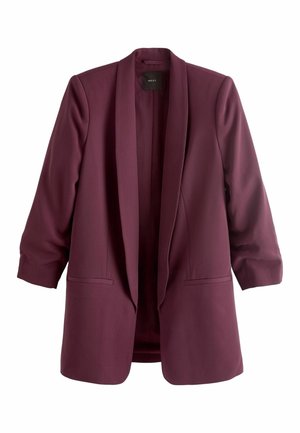 Next RUCHED SLEEVE - Īss mētelis - burgundy