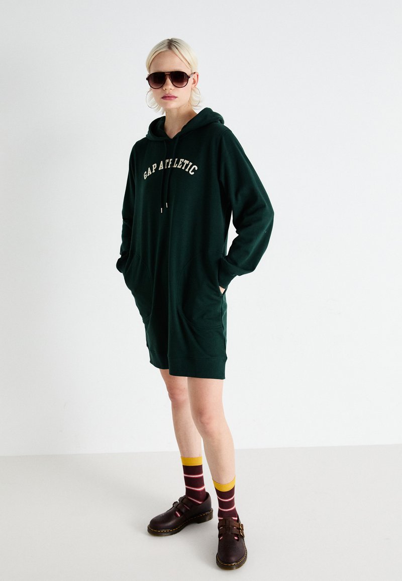 GAP HOODIE DRESS - Day dress - essex green/evergreen - Zalando.ie GAP HOODIE DRESS - Day dress - essex green/evergreen - Zalando.ie