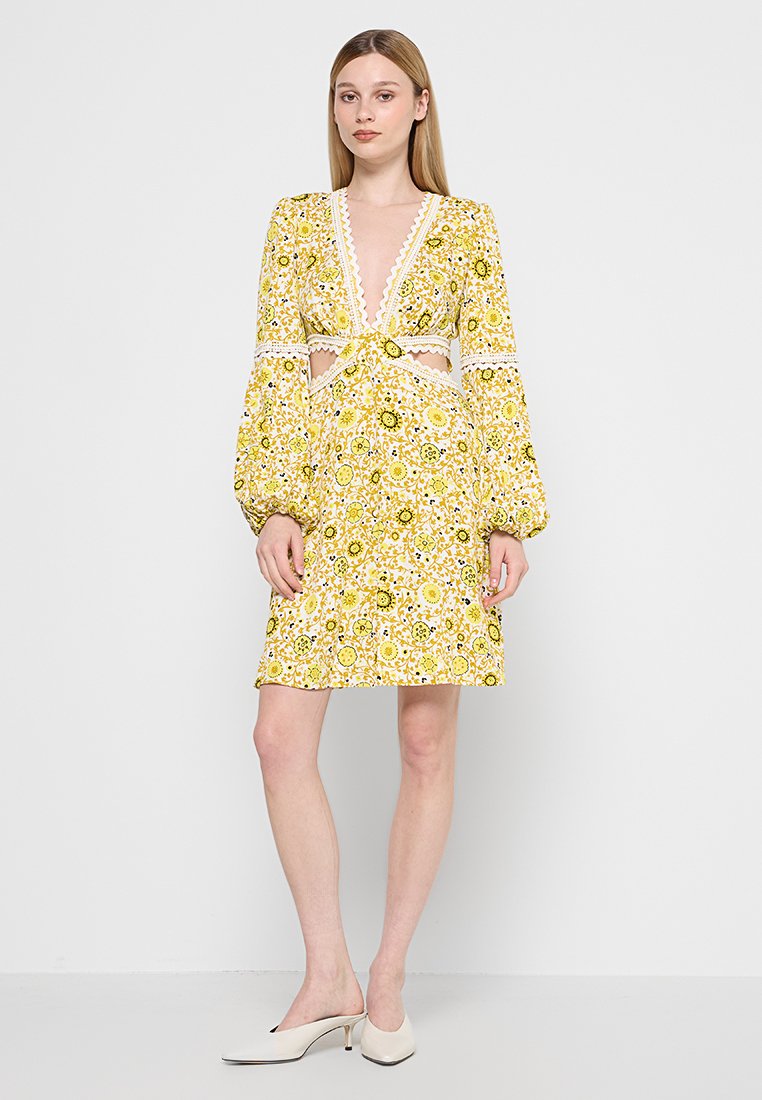 Diane von Furstenberg Jurk geel