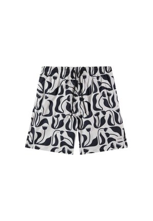 DYLAN - Swimming shorts - black floral
