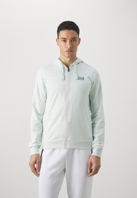 EA7 Emporio Armani - Zip-up sweatshirt - ghiaccio Thumbnail Image 1