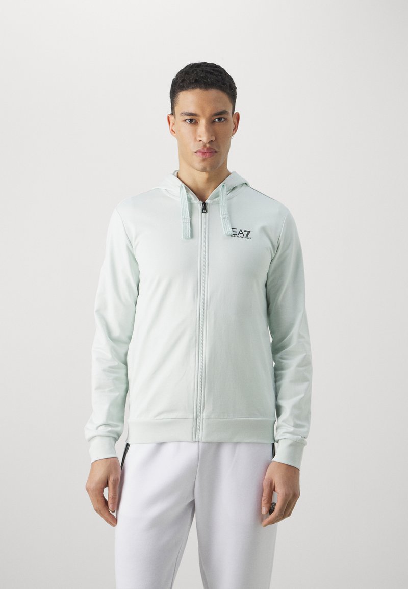 EA7 Emporio Armani - Zip-up sweatshirt - ghiaccio, Enlarge