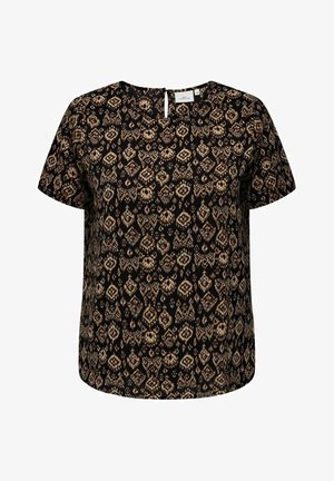 ONLY Carmakoma KURZARM DESIGN CURVY GROSSE GRÖSSEN ÜB - Bluzka