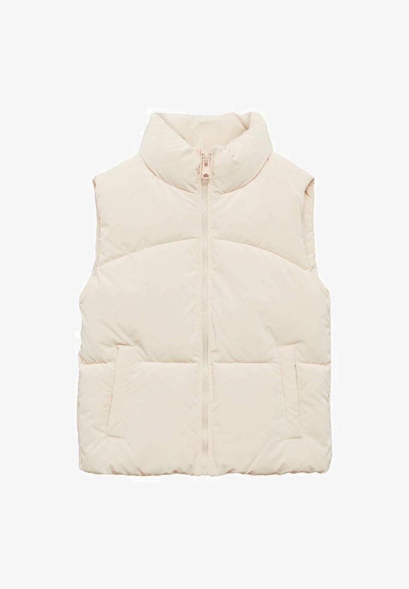 Mango Kids Strukirani kaput - off-white