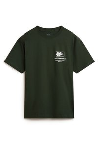 Vans STOCKPILE - Camiseta estampada - dark green