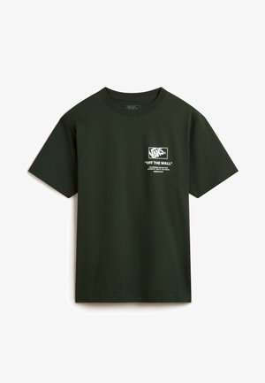 Vans STOCKPILE - T-shirts print - dark green