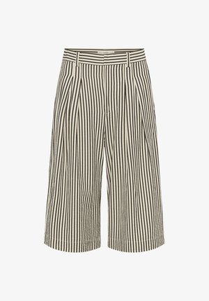 InWear, GARBOIW CULOTTE PANTS - Short - vanilla black stripe