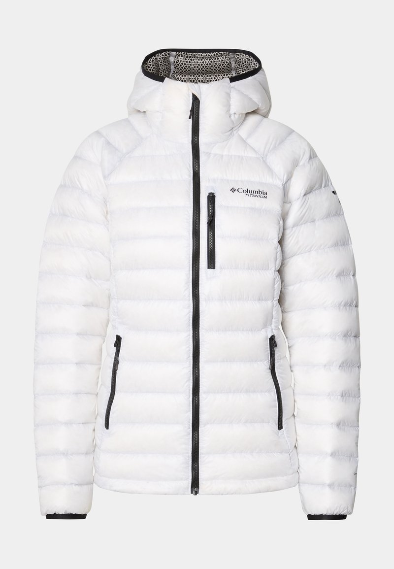 Columbia Gewatteerde jas wit