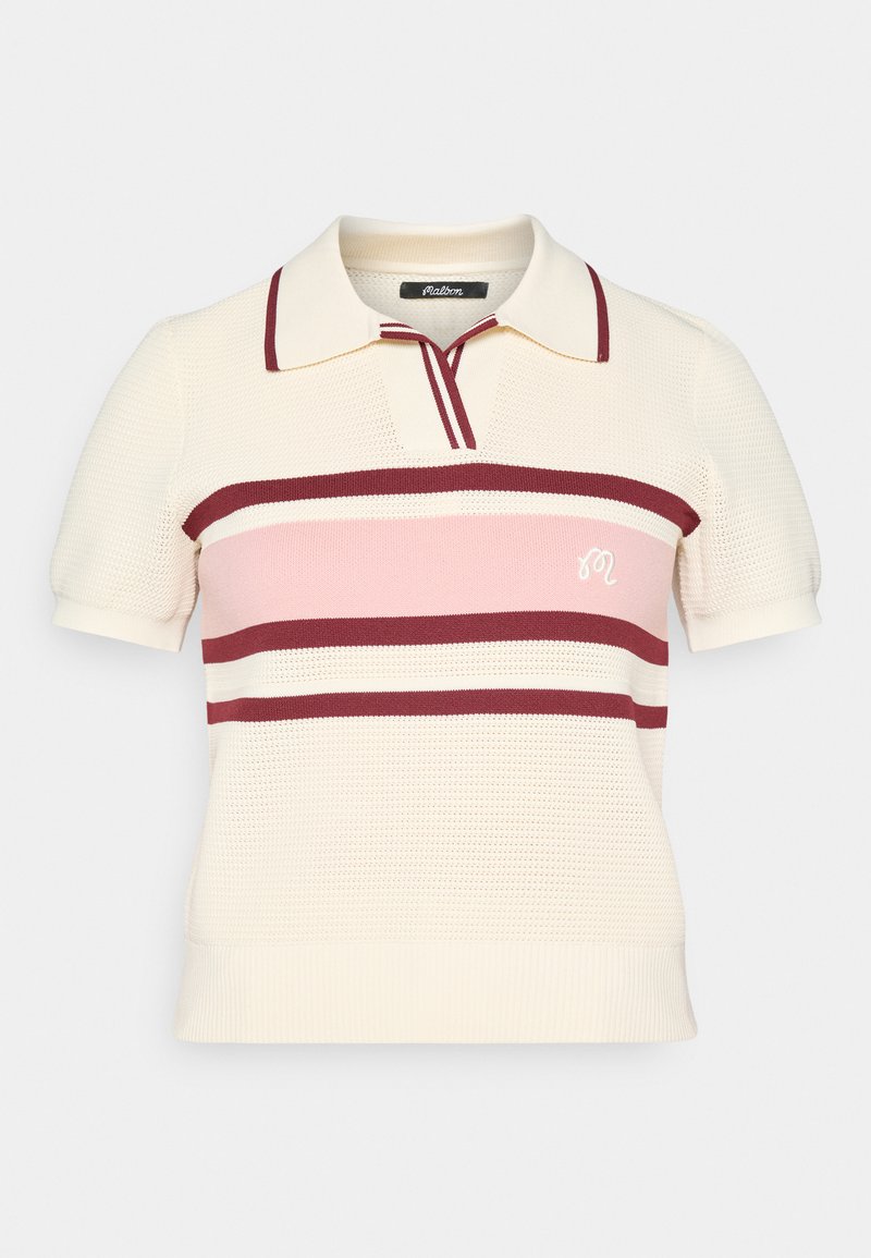 Malbon Poloshirt crème Malbon Poloshirt crème