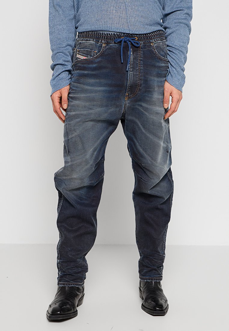 Diesel Relaxed fit jeans donkerblauw Diesel Relaxed fit jeans donkerblauw