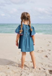 Next KAFTAN REGULAR FIT - Denim dress - blue denim