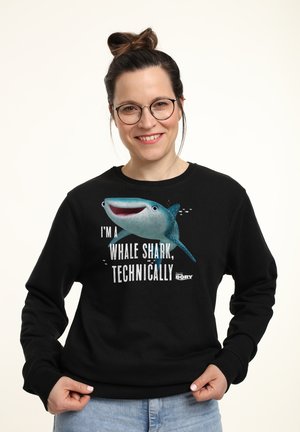 Disney FINDING DORY WHALE SHARK - Sweatshirt - black