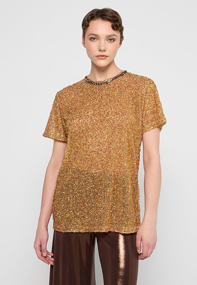 N°21 Blouse okergeel