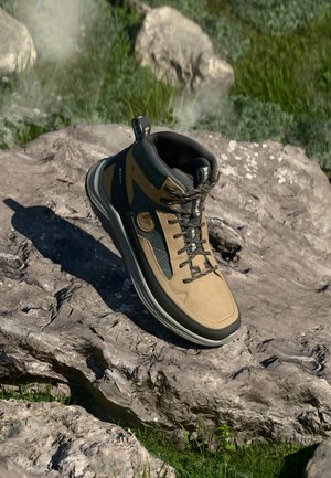 ROTPUNKT LIGHT MID GTX - Hiking shoes - lärche/anthracite