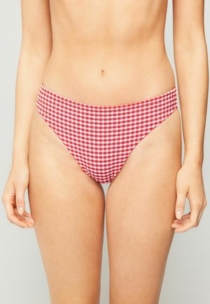 Tezenis, SUMMER VICHY - Bikini pezzo sotto - red