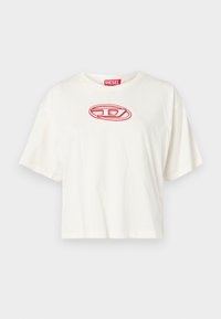 CROP - T-shirts print - white