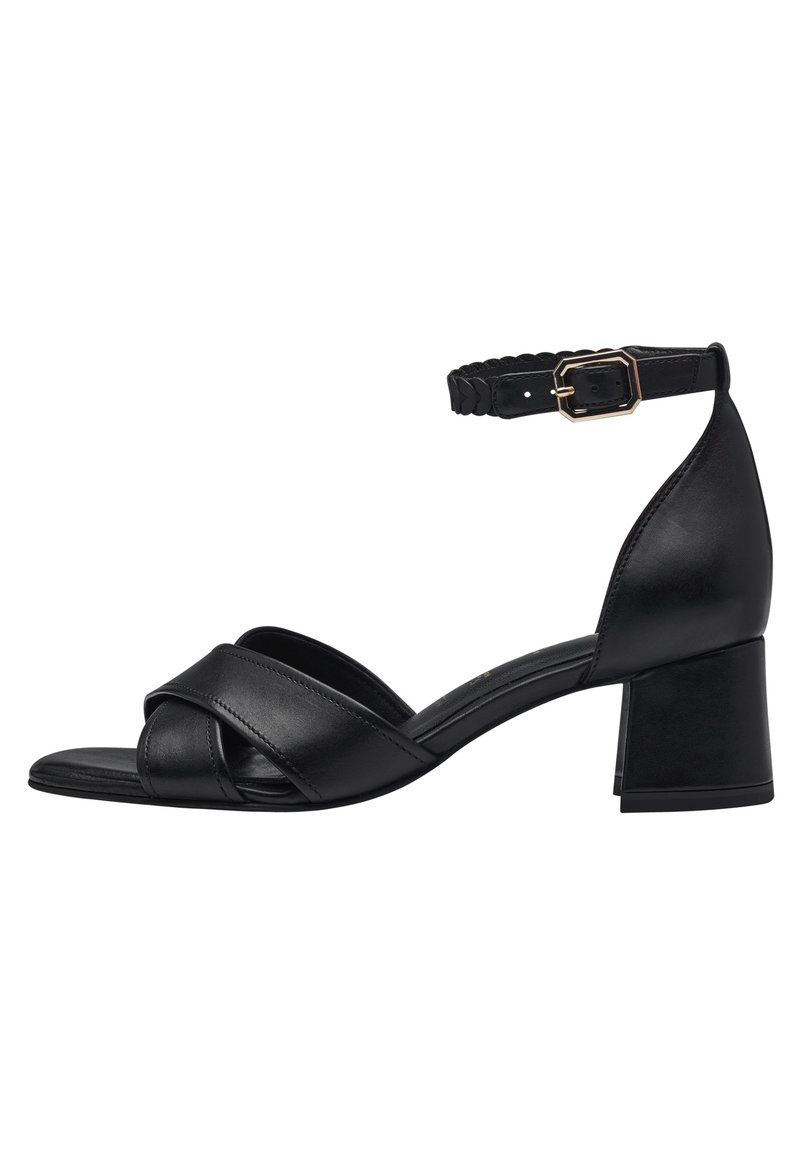 Tamaris Páskové sandály  - black