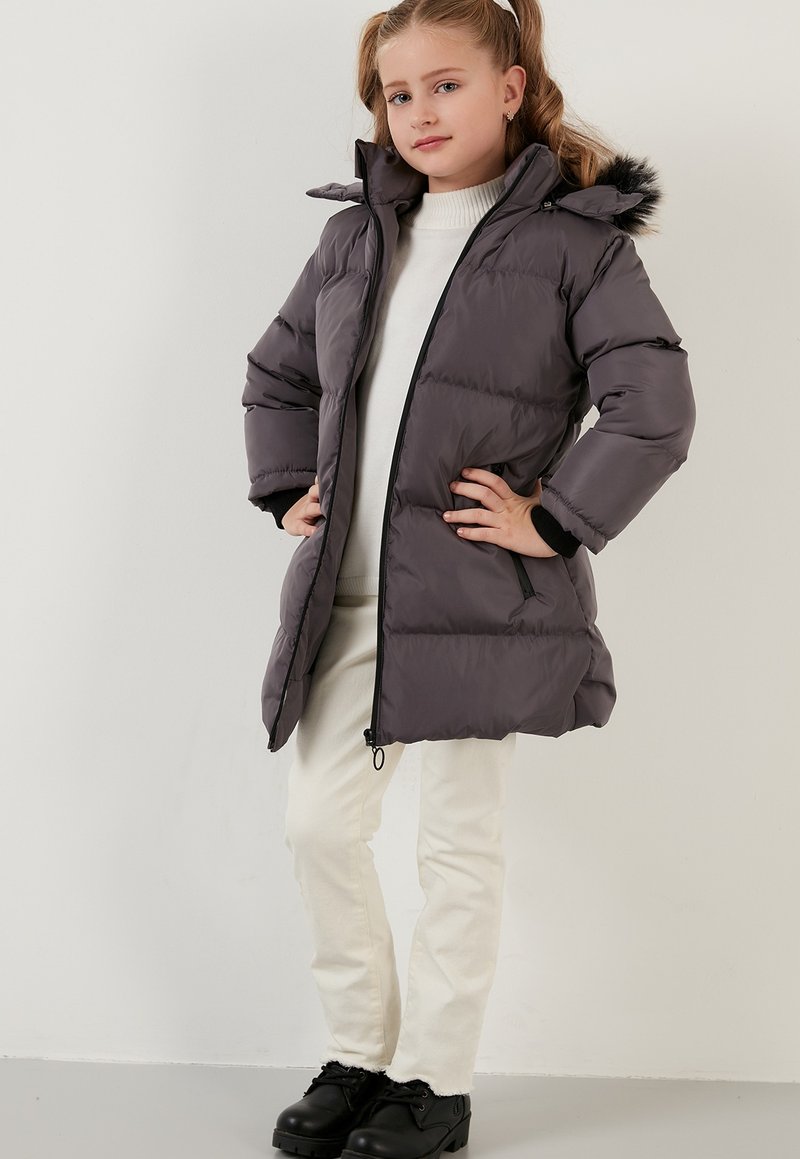 LELA REGULAR FIT - Vinterfrakke - anthracite