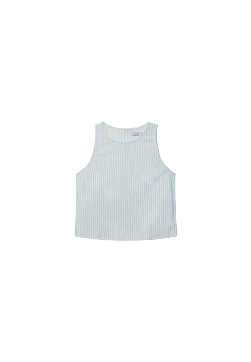 Stradivarius Top lichtblauw