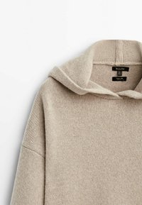 Massimo Dutti Kapuzenpullover - stone