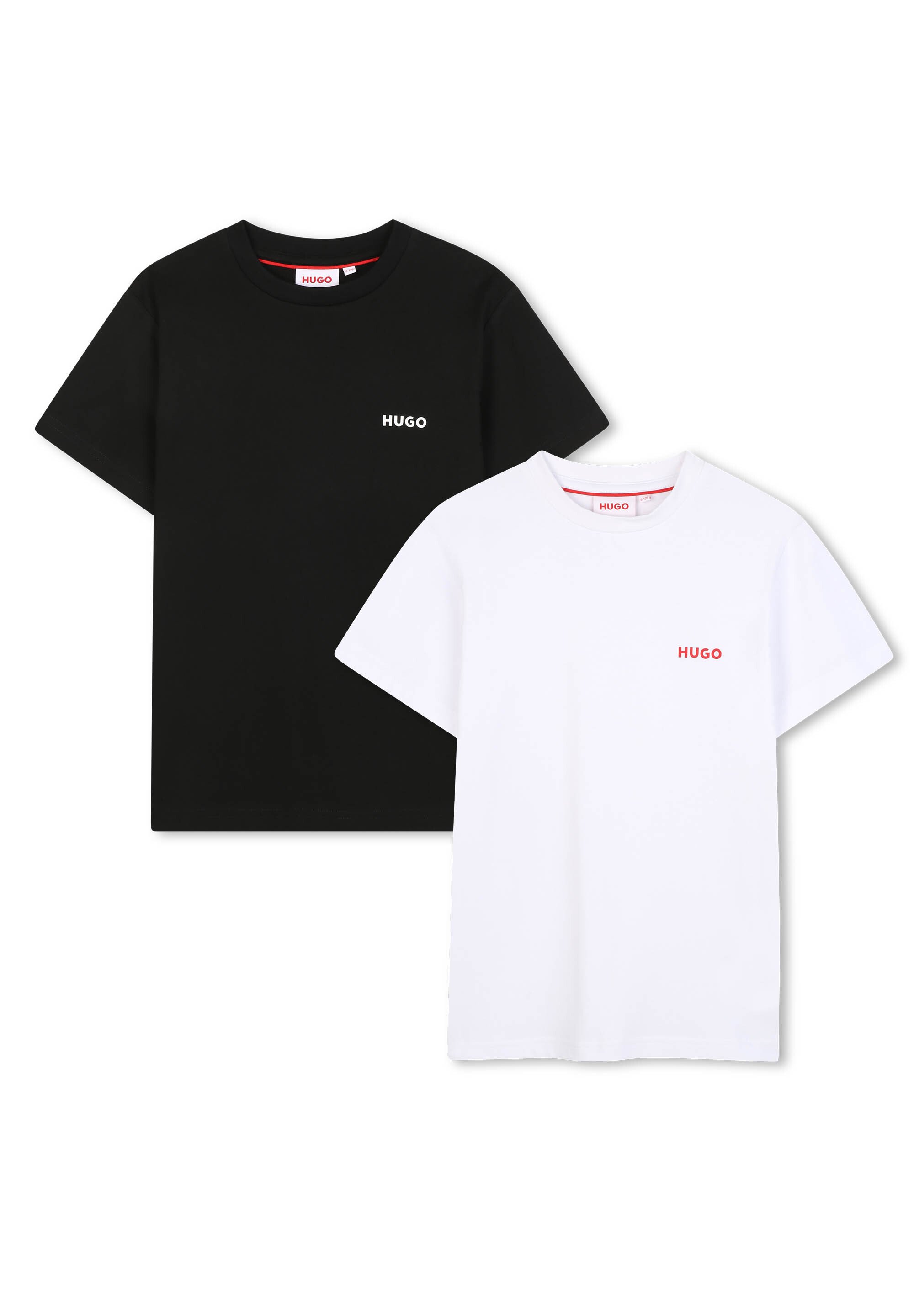 HUGO Small Center Logo Jersey Short Sleeve T-Shirt Camiseta Para Hombre