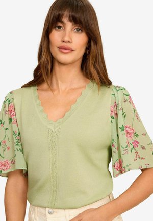 REGULAR FIT - Camicetta - green