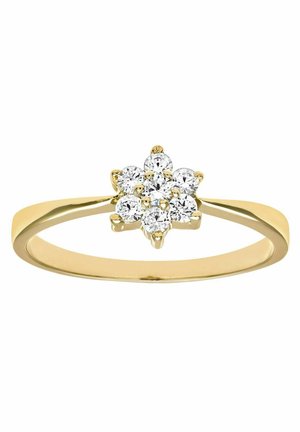 DIAMANT L'ÉTERNEL 9CT STONE SET DAISY CLUSTER - Ring - gold coloured