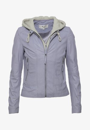 Maze Leren jas - skyline blue