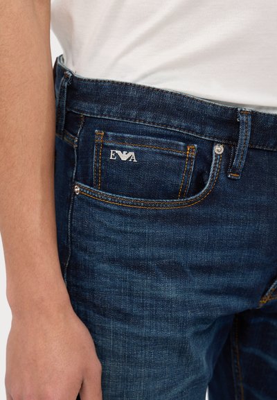 Emporio Armani Jeans slim fit - denim blu